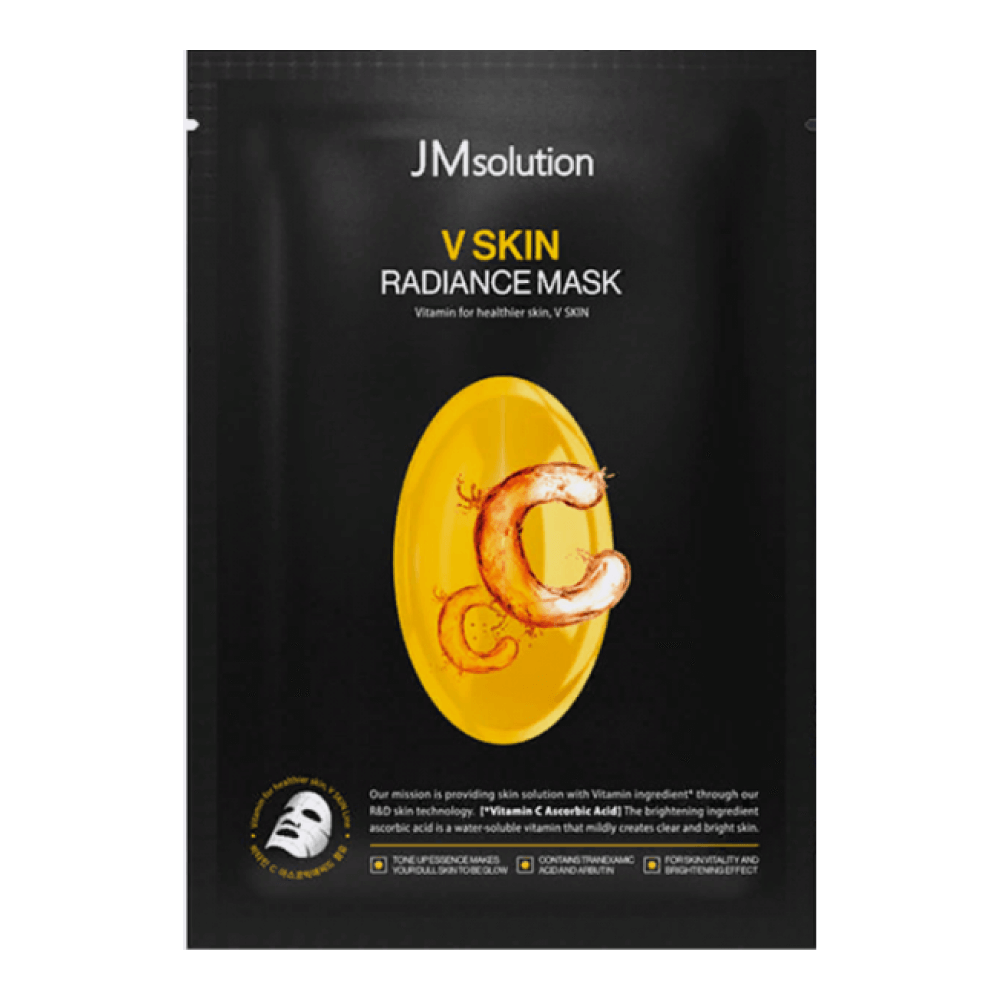 JMsolution V Skin Radiance Mask, 30ml*1ea - Ревитализирующая тканевая маска с антиоксидантами 30мл*1шт