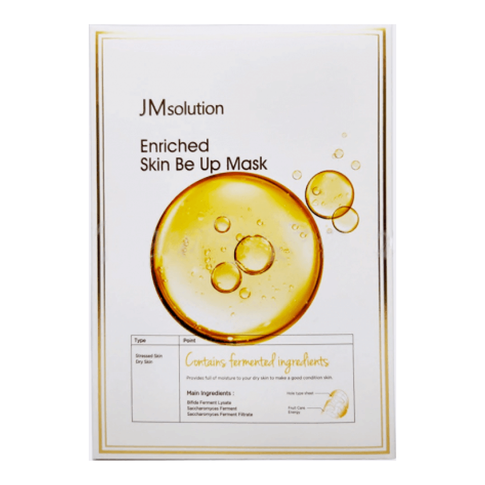 JMsolution Enriched Skin Be Up Mask, 30ml*1ea - Тканевая маска для микробиома кожи с лизатом бифидобактерий 30мл*1шт