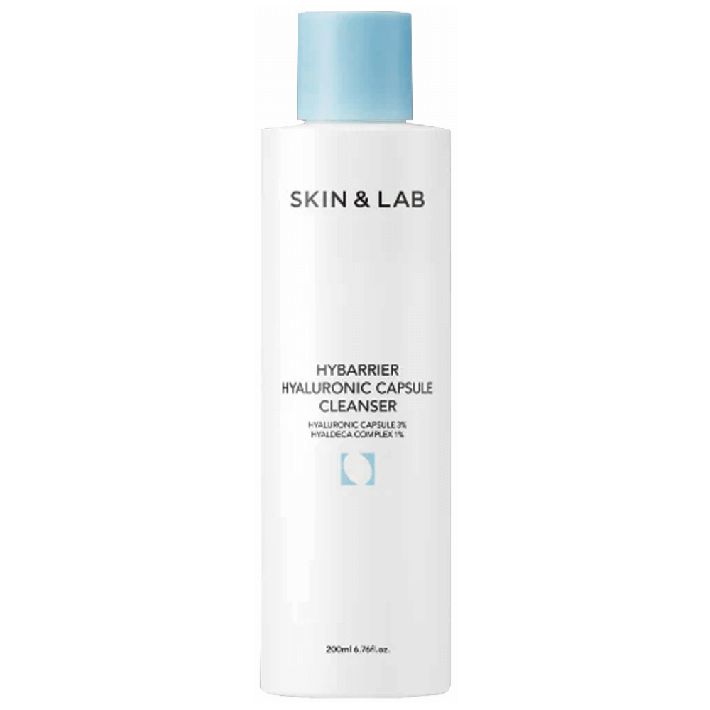 Skin&Lab Hybarrier Hyaluronic Capsule Cleanser, 200ml - Капсульный увлажняющий гель для умывания