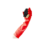 Myungjin Household Latex Gloves, L (Red) - Хозяйственные латексные перчатки, стандартные, L (красные)