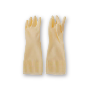 Myungjin Household Latex Gloves, L (Ivory) - Хозяйственные латексные перчатки,стандартные,L (слоновая кость)