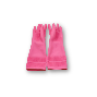 Myungjin Household Latex Gloves, S (Pink) - Хозяйственные латексные перчатки стандартные,S (розовые)