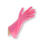 Myungjin Household Latex Lightweight Average Length Gloves, L (Pink) - Хозяйственные латексные перчатки, средней длины, облегченные NEW, L (розовые)