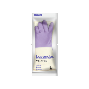 Myungjin Household Latex Gloves Two-Color, L (Lavender) - Хозяйственные латексные перчатки, двухцветные с доп.покрытием, L (лавандовые)