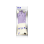 Myungjin Household Latex Gloves Two-Color, M (Lavender) - Хозяйственные латексные перчатки, двухцветные с доп.покрытием, M (лавандовые)